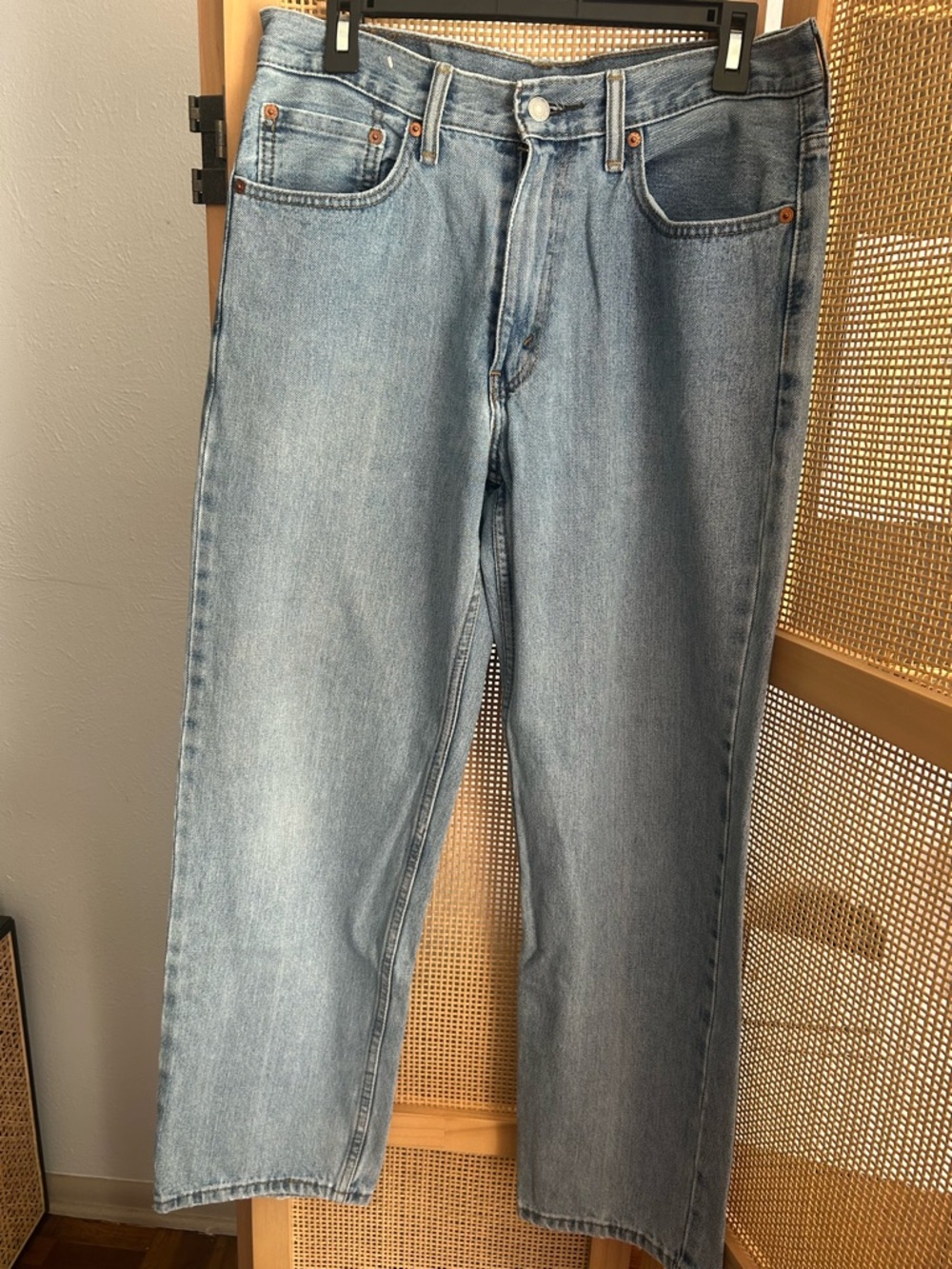 Levi’s 550 Relaxed Fit Jeans Light Wash W32 L30 Vintage 90s Straight Leg Denim”